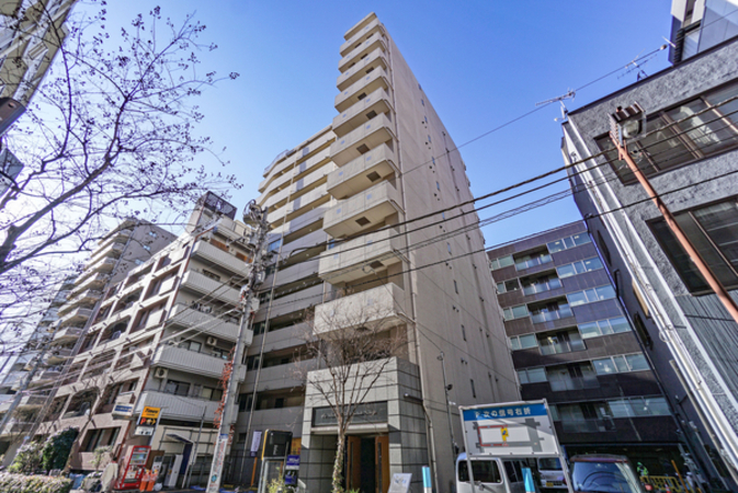 メゾンドヴィレ日本橋中洲の外観写真 - 中央区日本橋中洲4番13号