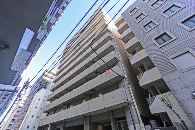 メゾンドヴィレ日本橋中洲のエントランス・共用部