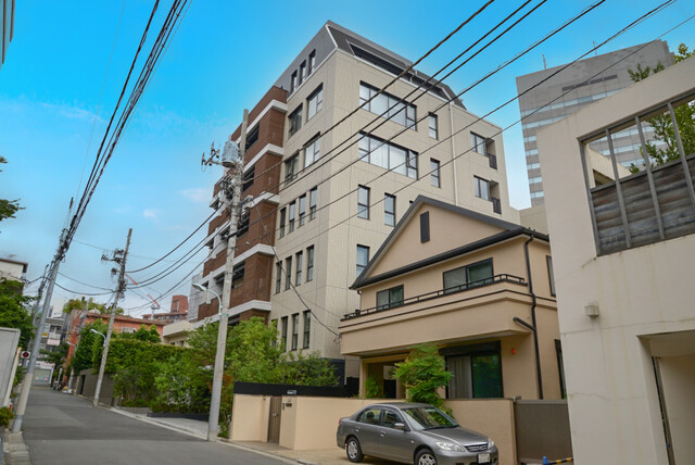 サンウッド西麻布のエントランス・共用部