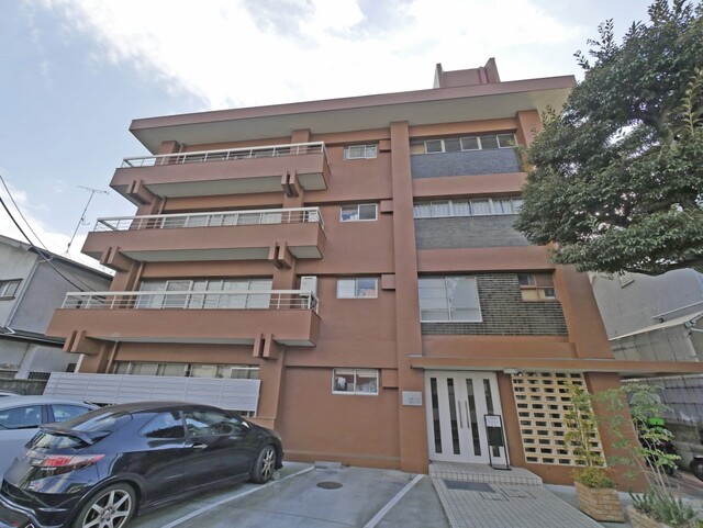 自由ヶ丘第２コーポの外観写真 - 世田谷区奥沢5丁目7番14号