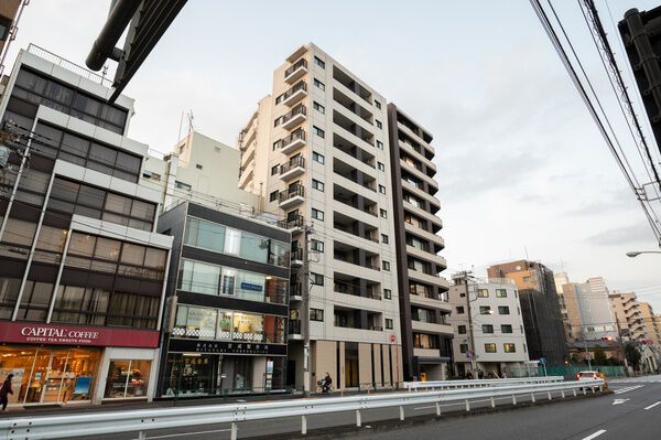 クレヴィア文京本駒込のエントランス・共用部