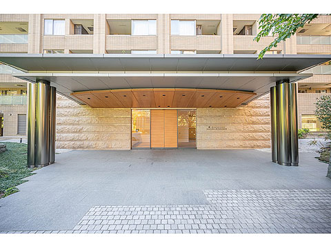 広尾ガーデンフォレスト桜レジデンスA棟のエントランス・共用部