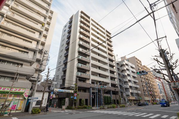 プラウド文京関口 外観(2025年撮影)