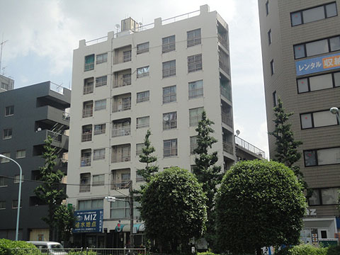 白山コーポの外観写真 - 文京区白山1丁目12番5号