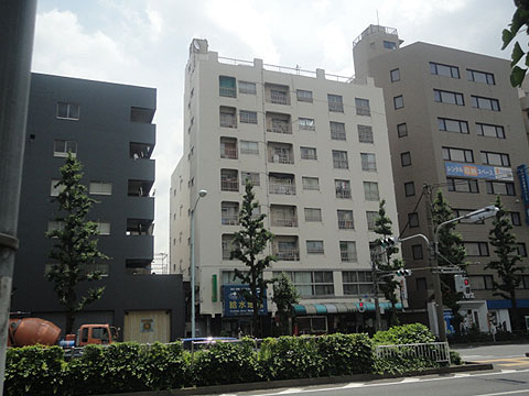 白山コーポのエントランス・共用部