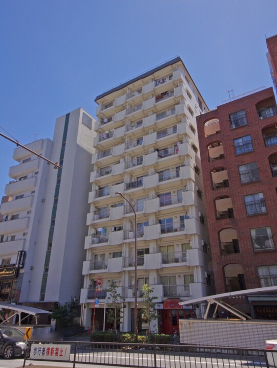 麻布永谷マンションの外観写真 - 港区麻布十番1丁目5番12号