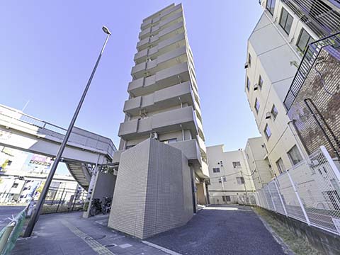 マイキャッスル用賀シティーコアの外観写真 - 世田谷区瀬田2丁目27番11号