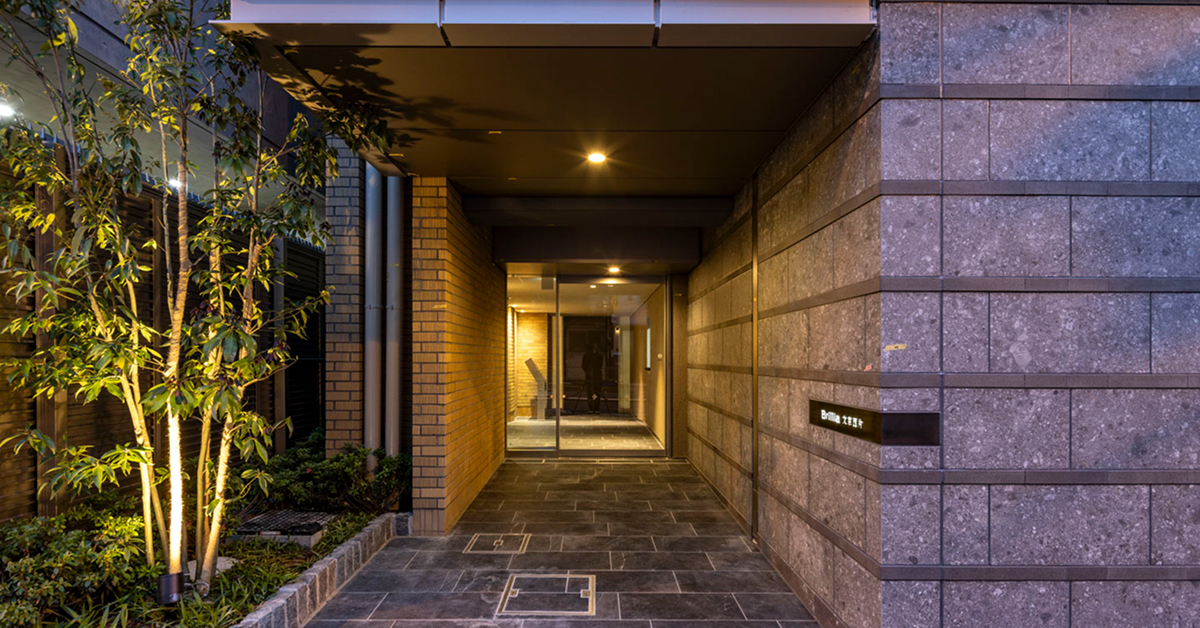 ブリリア文京西片のエントランス・共用部