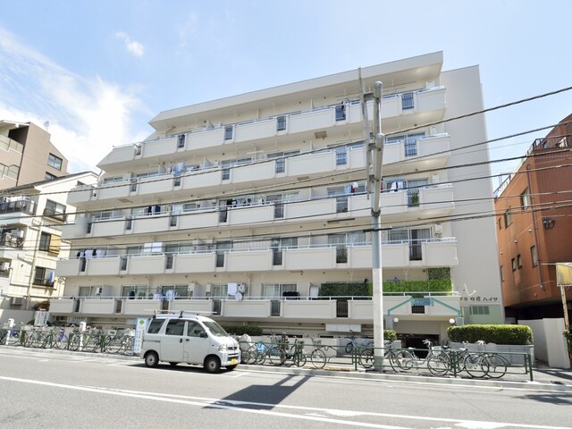 千石明穂ハイツの外観写真 - 文京区千石3丁目3番3号