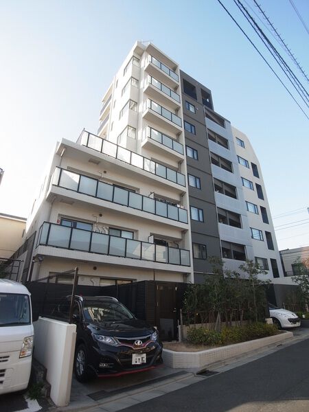 レジデンシャルステート奥沢 外観(2025年撮影)