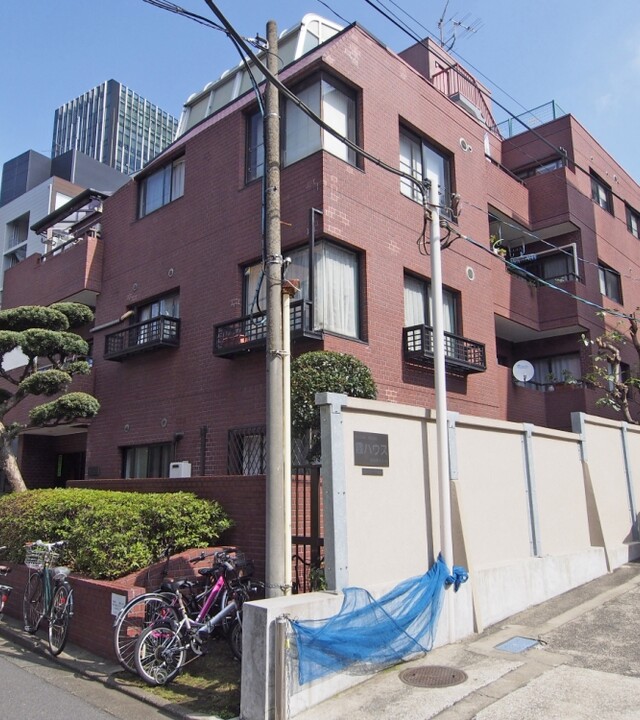 麻布タウンハウスのエントランス・共用部