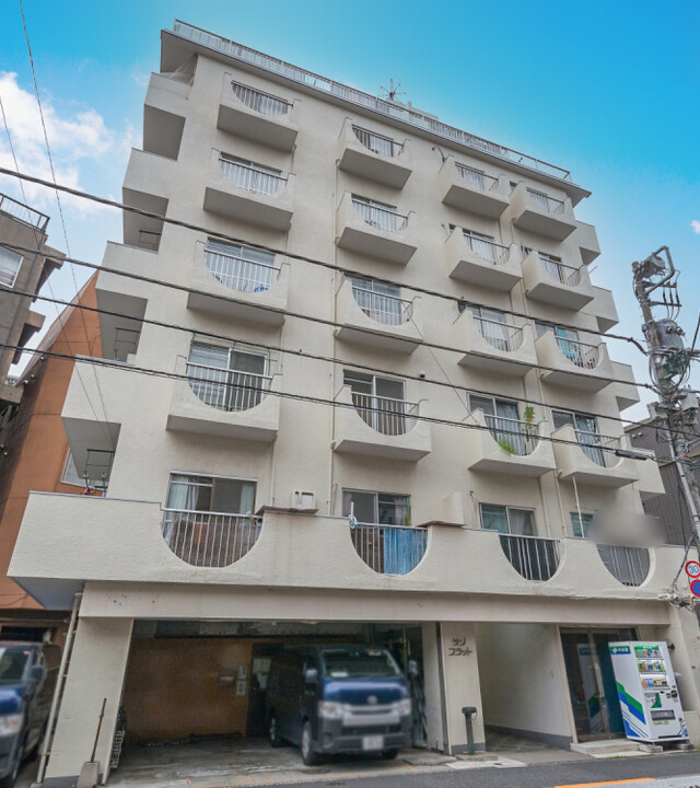 サンフラットマンションのエントランス・共用部