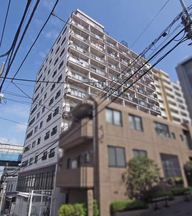 霞町コーポのエントランス・共用部