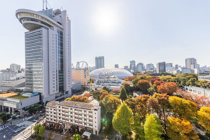 クレヴィア小石川後楽園の外観写真 - 文京区小石川2丁目3番27号