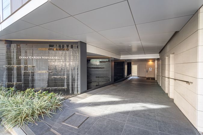 ディアナガーデン西麻布のエントランス・共用部