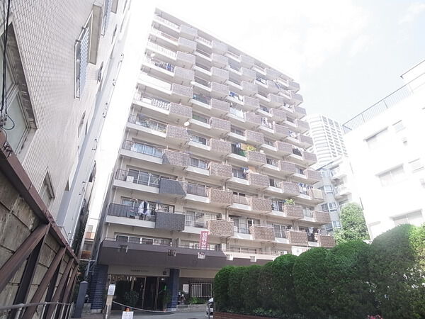 白金武蔵野マンションの外観写真 - 港区白金1丁目25番24号