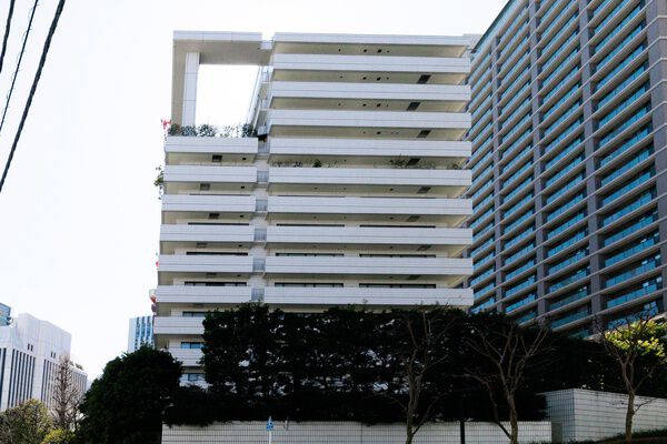 チュリス赤坂の外観写真 - 東京都心の高級マンション