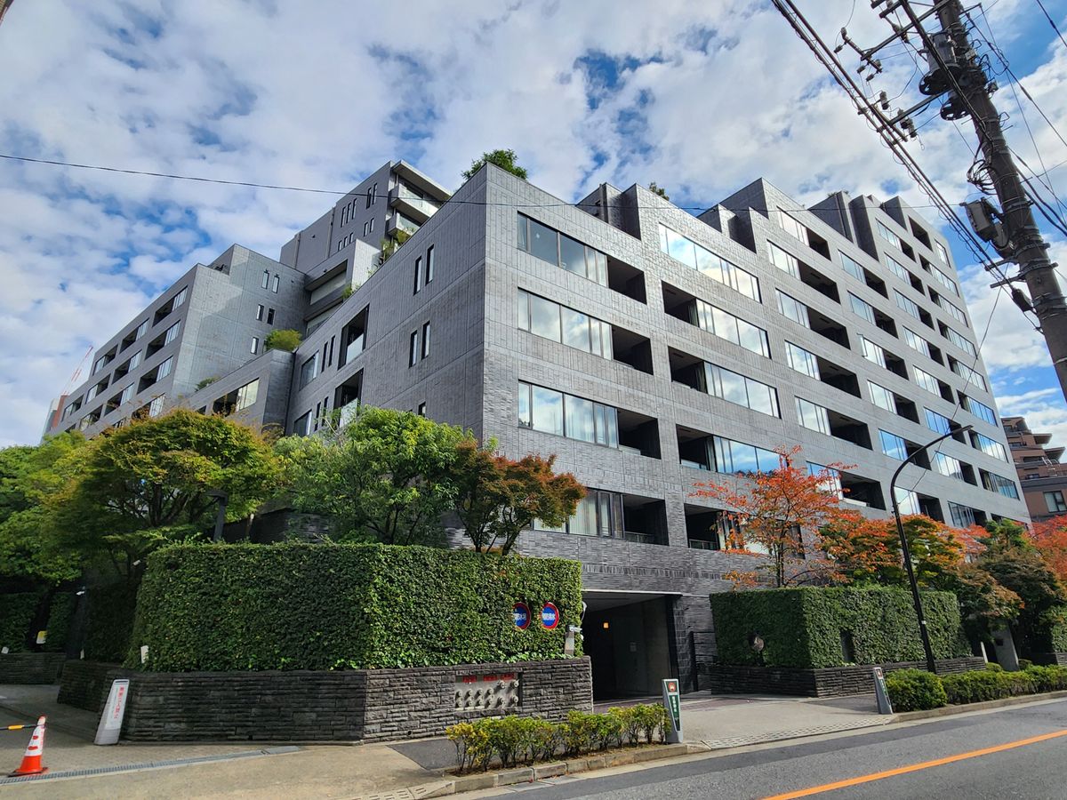 南青山テラス常盤松フォレストのエントランス・共用部