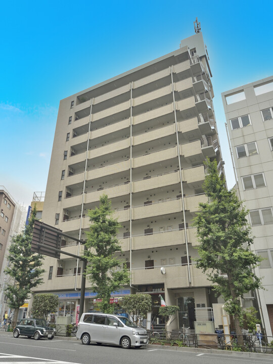 朝日後楽園マンションの外観写真 - 文京区本郷1丁目21番7号