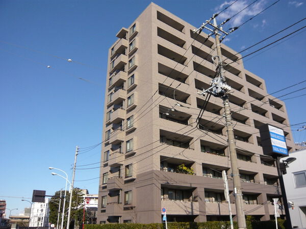 サンヴェール等々力 外観(2025年撮影)