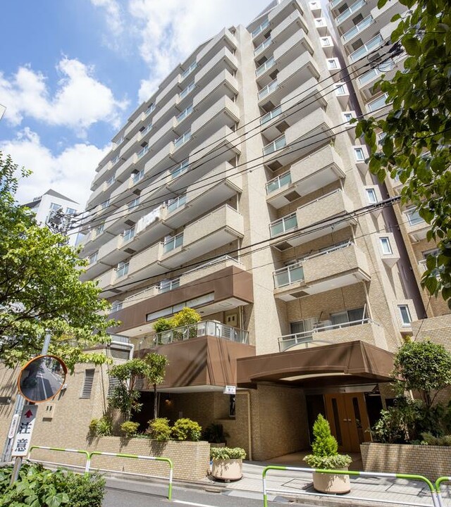 朝日白山マンションのエントランス・共用部