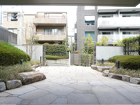 元麻布パークハウスのエントランス・共用部