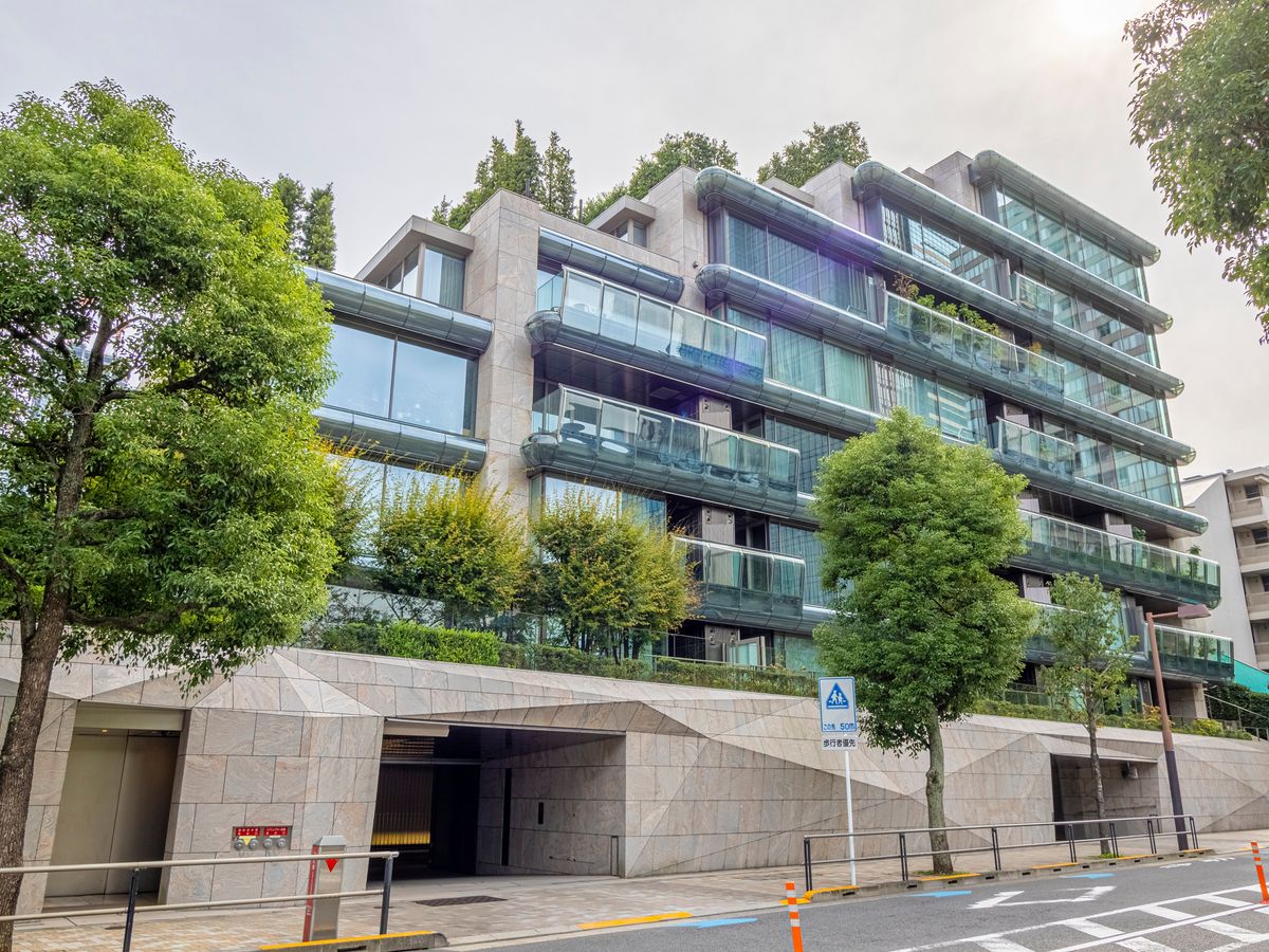 パークマンション檜町公園の外観写真 - 港区六本木4丁目43番36号