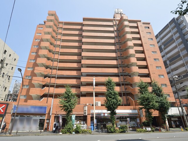 朝日江戸川橋マンションのエントランス・共用部