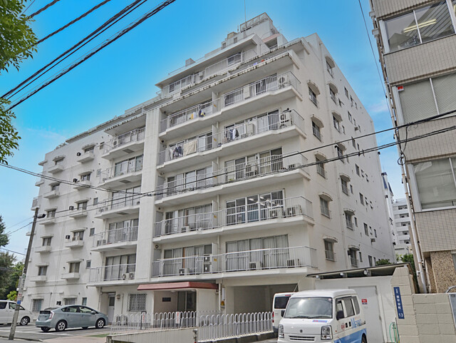 南平台セントラルハイツの外観写真 - 渋谷区南平台町13番4号