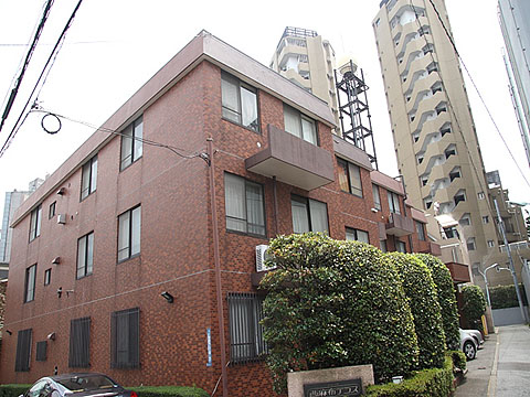 西麻布テラスのエントランス・共用部