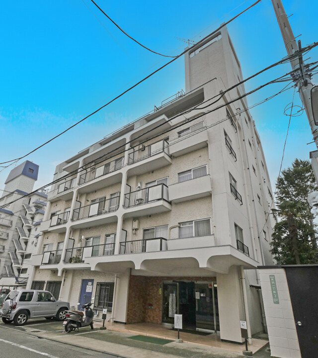 ニュー奥沢ハイツの外観写真 - 世田谷区奥沢1丁目3番12号