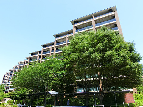 広尾ガーデンフォレスト桜レジデンスB棟のエントランス・共用部