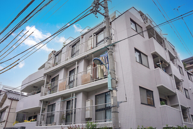 ワールドパレス本駒込の外観写真 - 文京区本駒込4丁目21番1号