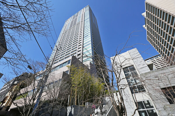 赤坂タワーレジデンストップオブザヒルの外観写真 - 東京都心の高級マンション