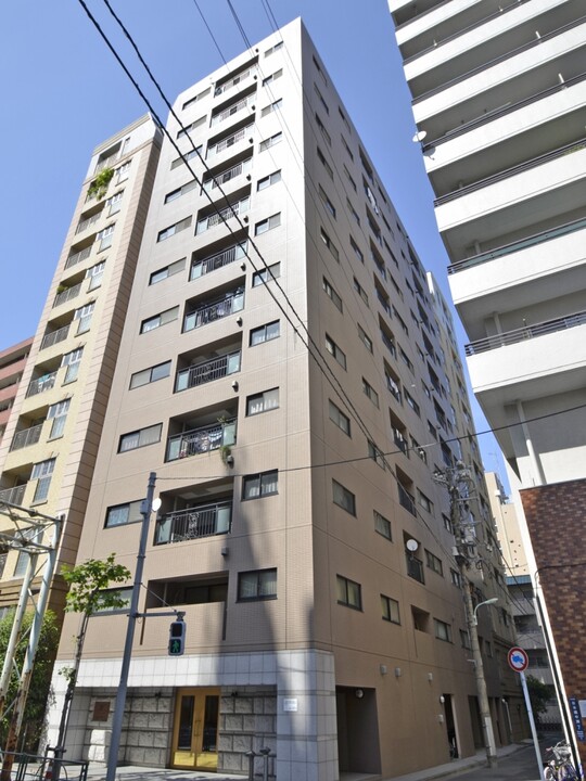 マイキャッスル日本橋中洲の外観写真 - 中央区日本橋中洲8番1号