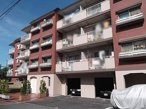 上原グリーンハイム１号棟の外観写真 - 渋谷区上原3丁目40番7号