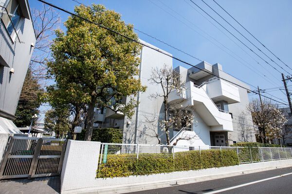 上野毛コートハウスのエントランス・共用部