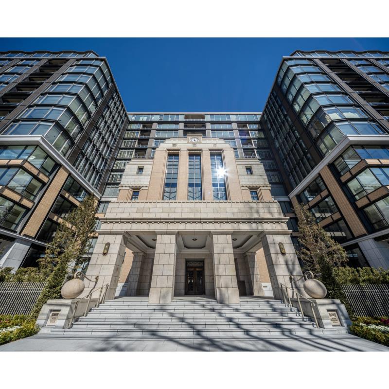 三田ガーデンヒルズパークマンションの外観写真 - 港区三田1丁目4番60号