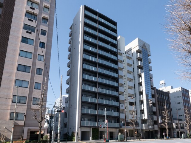 ジェノヴィア駒込駅2グリーンヴェールの外観写真 - 文京区本駒込2丁目27番17号