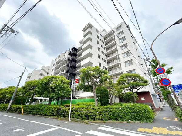 ライオンズマンション上野毛の外観写真 - 世田谷区上野毛4丁目35番16号