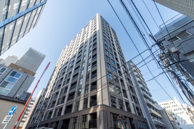 パークホームズ日本橋時の鐘通り 外観(2025年撮影)