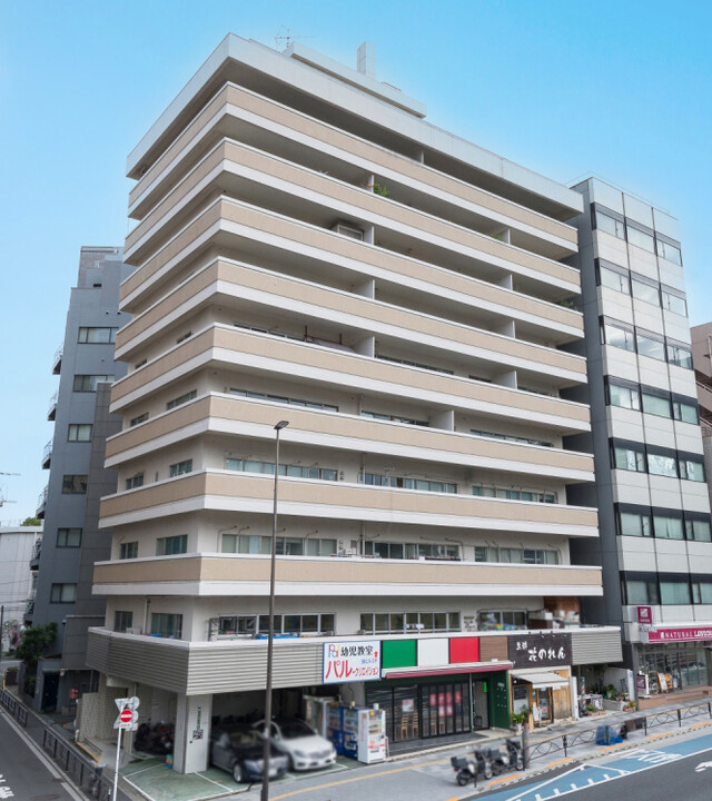 茗荷谷ハイツのエントランス・共用部