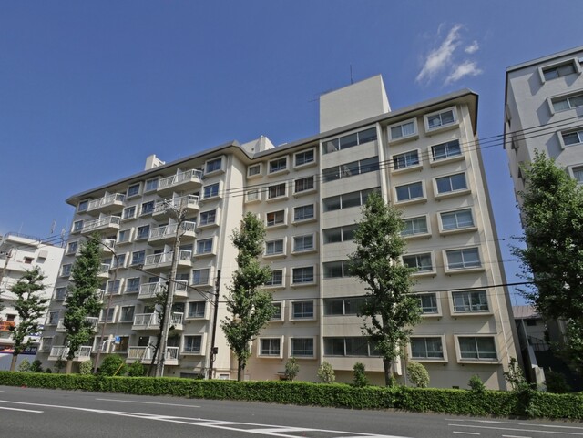 等々力ビューハイツの外観写真 - 世田谷区等々力6丁目11番15号