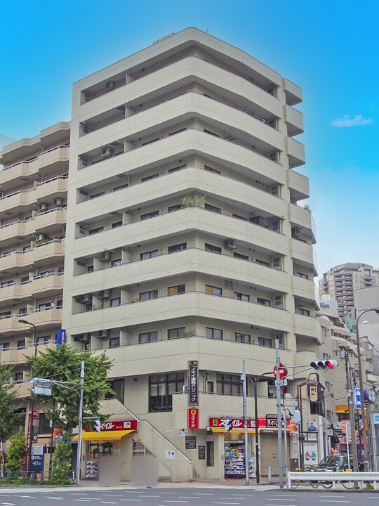 麻布十番ハイツの外観写真 - 港区麻布十番2丁目20番2号