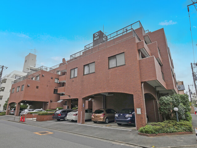 朝日自由ヶ丘マンションの外観写真 - 世田谷区奥沢6丁目30番1号