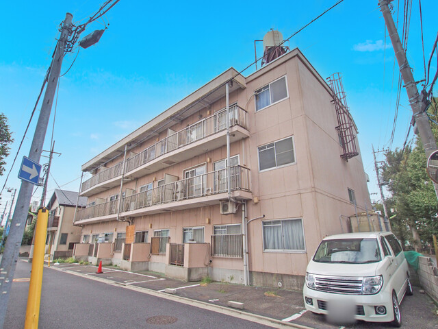 岡本グリーンハイツの外観写真 - 世田谷区岡本1丁目17番18号