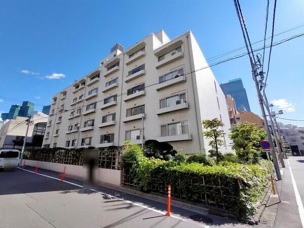 ヴィラ赤坂の外観写真 - 東京都心の高級マンション