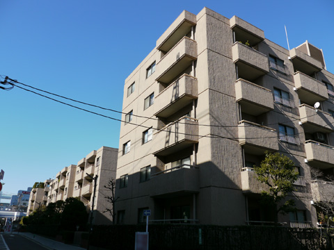 コートハウス玉川１号棟の外観写真 - 世田谷区玉川2丁目19番1号