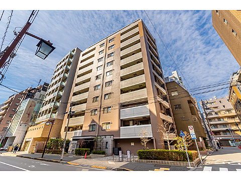 クレッセント麻布2の外観写真 - 港区麻布十番3丁目11番8号