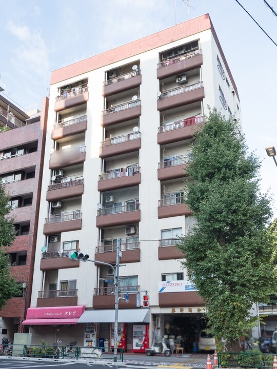 富士ハイツの外観写真 - 文京区本駒込5丁目1番2号